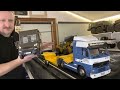 Kitbashing a low loader trailer from Bruder toys -  pt1