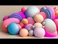 Fluffy Shapes | Pastel Motion Graphics • Satisfying Animation (MUST WATCH) 3D Colorful Wallpaper