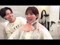 【かわいすぎる】ロングヘアお客様をばっさりカット！みんなが納得するショートヘア#丸みショート #マッシュショート #似合わせカット #ショート #イメチェンカット #表参道美容師