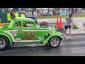 ROWDY and RAW Nostalgia Drag Racing at the 2024 Kuhnle Motorsports Park Gasser Reunion
