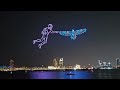 Dubai drone show. January 2024