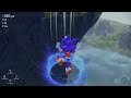 Sonic Frontiers: Reaching the top of the waterfall