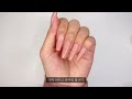 Simple French Nail Art💗 Easy way! Extension nail / asmr