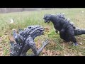 Godzilla vs. Zilla toy battle