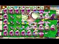 Plants vs Zombies Hack | 999 Hypno Threepeater and Wall Nut vs Hypno Zombies vs Dr.Zomboss