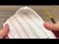 SO EASY AND BEAUTIFUL!👌🌸 How to Crochet for beginners / Crochet baby blanket