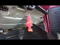 Spice Little Tree Air Freshener inside 1969 Volkswagen Beetle in California Junkyard, 2015