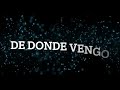 De Donde Vengo Piano Demo