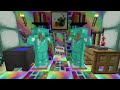 Minecraft Battle: NOOB vs PRO vs HACKER vs GOD: RAINBOW TUNNEL PIT HOUSE BUILD CHALLENGE / Animation