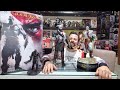 ¡Unboxing Kratos Sideshow Collectibles! ¡IMPRESIONANTE ESTATUA! + Kratos Neca God of War 2018