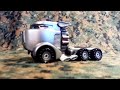Custom Hot Wheels Sci-Fi Radial-Powered Fuel Truck