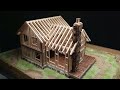 Framing House using popsicle stick - Part 1