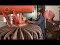 Talented electricians build a 635 KVA electric power transformer