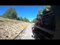 The LARGEST steam engine at the Train Mountain 2024 Narrow Gauge Meet