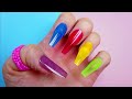 DIY: HOW TO MAKE JELLY NAILS FROM PLASTIC BOTTLE at home -  5 minute crafts
