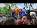 F1 RedBull Racing RB7 David Coulthard show, donuts Formula 1 - Wroclaw RedBull Speed Ways 30.05.2024