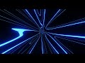 Hypnotic Blue Tunnel Abstract Background Video Loop - Simple Lines Pattern - 4k Screensaver