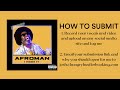 YOU can be on an Afroman song!