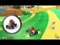 LEGO vs Mario kart 8 deluxe nintendo switch game Mario, Bowser kart comparison