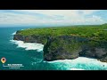 Flying Over Bali 4K Ultra HD - Relaxing Music With Beautiful Nature Scenes - Amazing Nature