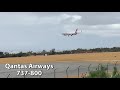 Wet And Windy Arrivals & Departures At Perth Airport! (Perth Airport Plane Spotting)