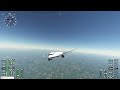 My second VATSIM flight (tense)