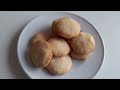 Coconut Rice Flour Biscuits | Gluten Free Coconut Biscuits