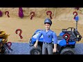 Find and rescue excavator trucks and cement trucks | Fire truck crane truck toy stories