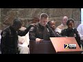 RAW VIDEO: Fellow officers give eulogy in honor of fallen officer