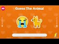 🐶 Can You Guess The ANIMAL By Emoji? 😺
