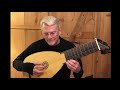 Sarabande in d minor by Handel; Daniel Estrem, baroque lute