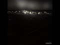 Late night landing at Hartford Airport