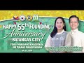 55th Batangas City Foundation Day (July 23, 2024) Parade Sublian Festival