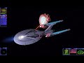 Star Trek Bridge Commander: War Nebula vs Sovereign class, both ways