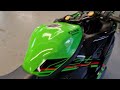 New Kawasaki ZX-4 RR ninja 400 4 cylinder First start up