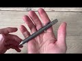 Nottingham Tactical pen fully carved blasted Parker G2 awesomeness!