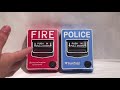 Fire Alarm Pull Station vs. Police Pull Station! How Are They Alike? How Are They Different?