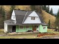 Grandma's Life in a mountain village in early spring! Lazy cabbage rolls and pancakes with cheese