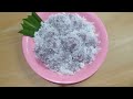 Resep kue Klepon Ubi Ungu ( Onde-onde Ubi Ungu isi Gula Merah )