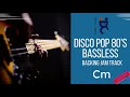 Disco Pop 80's  -  BASSLESS Backing Jam track in C minor (110 bpm)