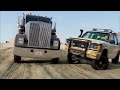 BeamNG.Drive - Truck vs Car Battle | Duel New Version