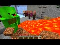 JJ And Mikey Found SECRET PIT in The FORM of MOBS ZOMBIE CREEPER ENDERMAN in Minecraft Maizen