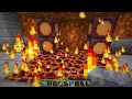 Mikey FIRE vs JJ ICE Castle Survival Battle in Minecraft (Maizen)