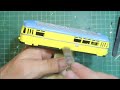 Märklin analog - aus Schienenbus 3016 wird Messwagen 3013