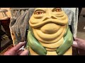 2024 Disneyland Star Wars Jabba the Hutt Talking Popcorn Bucket.