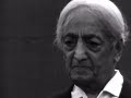 The turning point is in our consciousness | Krishnamurti