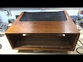 Marantz 2270 Stereo Receiver Resurrection Part 2 - Working on the Cabinet