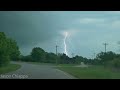 Large Tornadoes near Seminole, OK (5/4/2022)