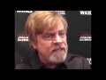 Proof that Mark Hamill is NOT Happy with DISNEY'S STAR WARS