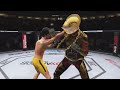 Bruce Lee vs. Golden Knight - EA Sports UFC 4 - Epic Fight 🔥🐲
